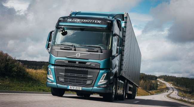 The new Volvo FM, announced in February.