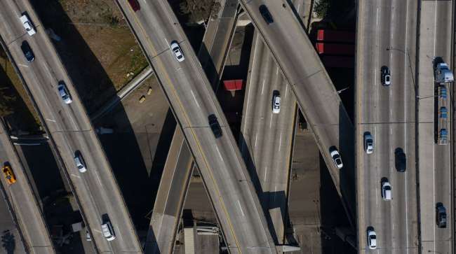 Los Angeles overhead highway