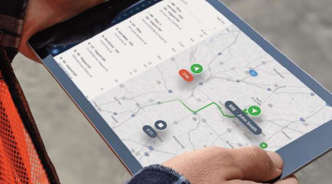 KeepTruckin offers real-time GPS tracking software. (KeepTruckin)