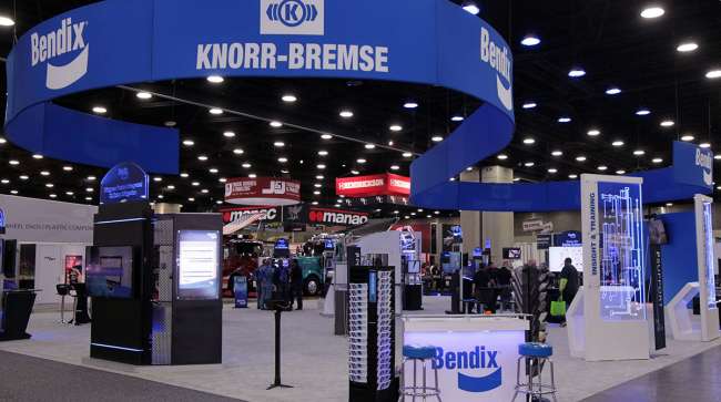 Bendix/Knorr-Bremse booth at MATS