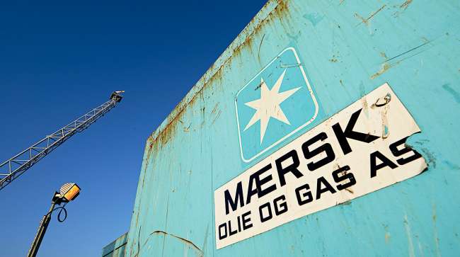 A.P. Moller-Maersk oil rig