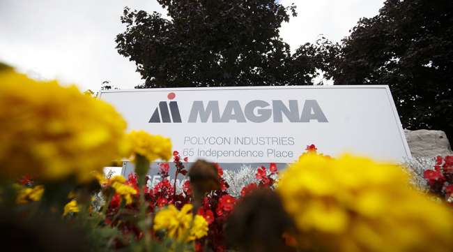 Magna International Inc. signage