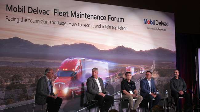 Panelists at Fleet Maintenance Forum, 2018 MATS