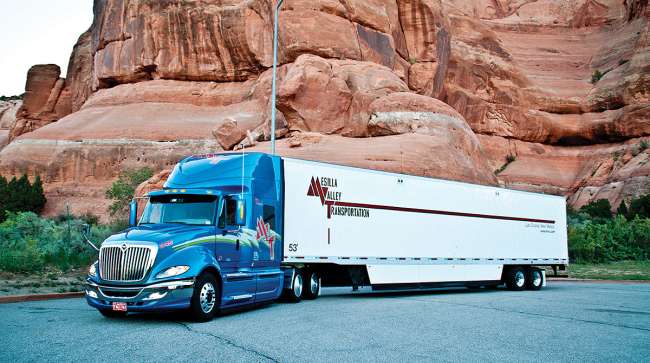 Mesilla Valley Transportation truck