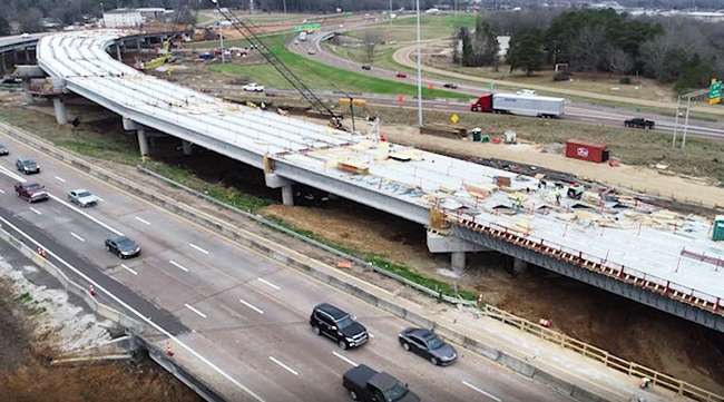 Mississippi DOT’s I-20 bridge replacement project