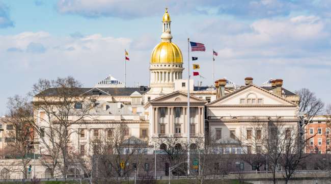 The New Jersey State House in Trenton, N.J.