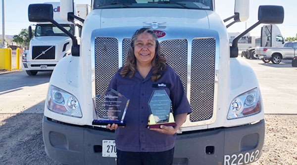 New Mexico Grand Champion Loretta Bruyere of FedEx Freight