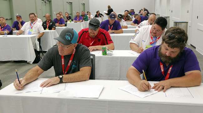 Drivers prepare to take written exam at NTDC