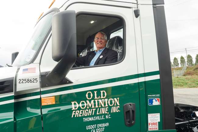 Old Dominion Freight Line Inc. CEO David Congdon