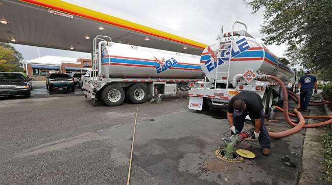 Gas delivery to convenience store