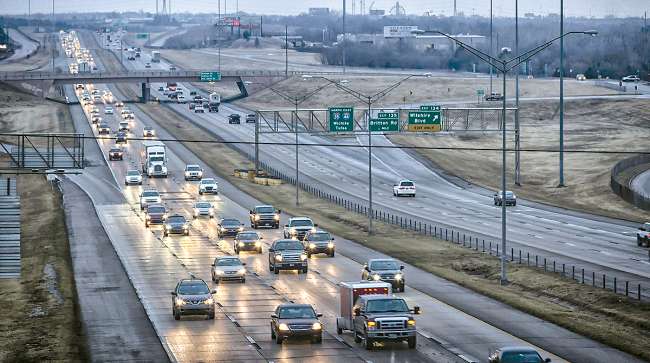 I-35 in Oklahoma City