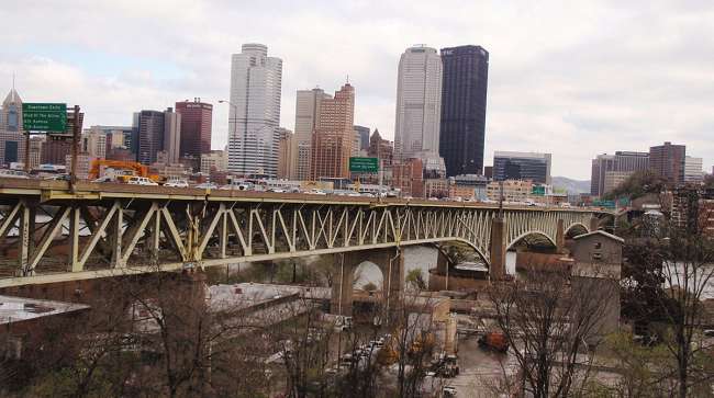 Liberty Bridge in Pittsburgh