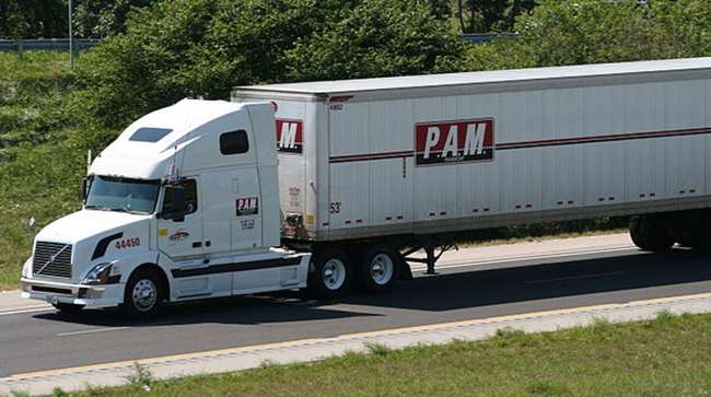 P.A.M. Transport earnings