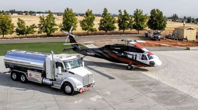 PJ Helicopters and Kenworth Truck