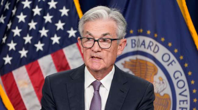 Federal Reserve Chair Jerome Powell speaks at a news conference Wednesday, Sept. 21, 2022