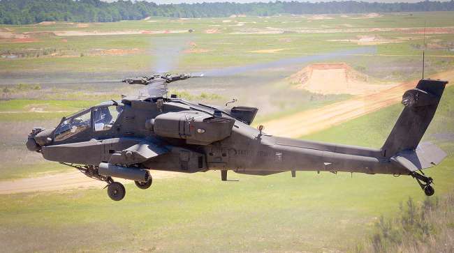 AH-64D Apache helicopter