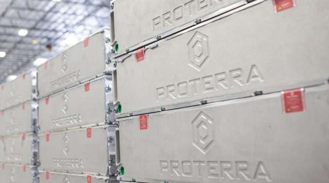 Proterra battery packs. (Proterra)