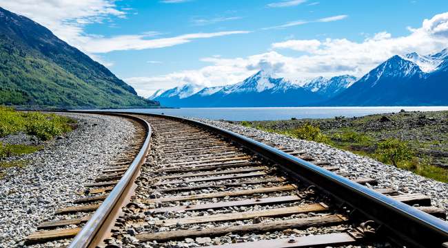 A railroad in Alaska