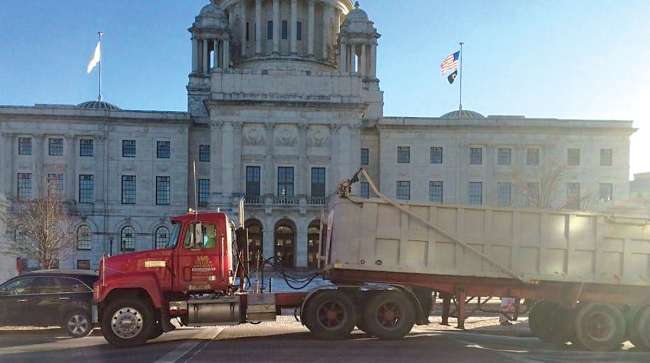 Truck at Rhode Island Capital