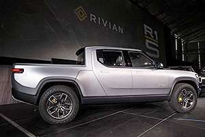 Rivian vehicle