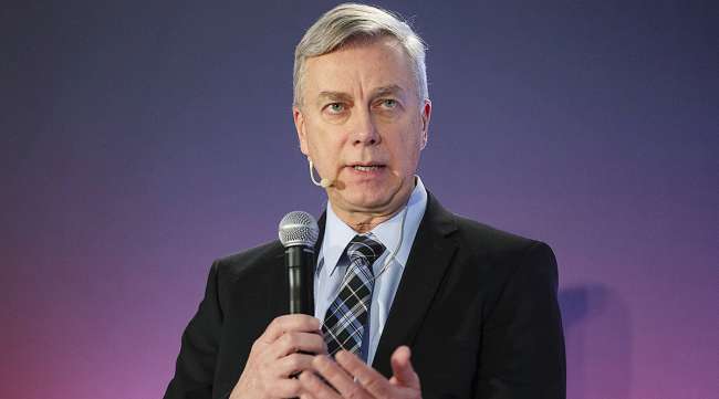 Jean-Jacques Ruest, president and chief executive officer of Canadian National Railway Co.