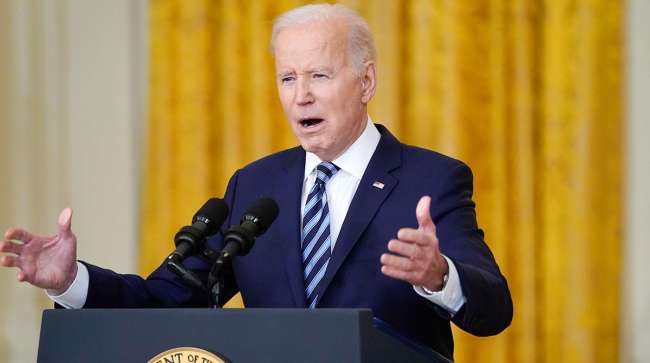 Biden Hits Russia With Sanctions, says Putin ‘Chose’ War