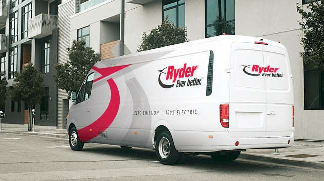 Ryder electric van