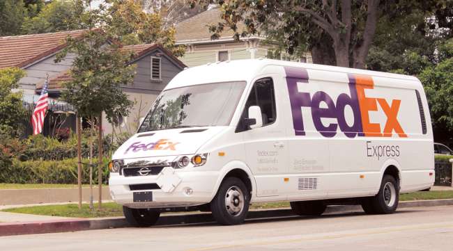 Like others in the mail delivery space, FedEx is working to electrify its van fleet.