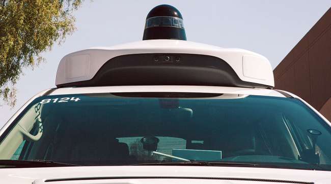 Waymo autonomous vehicle sensor