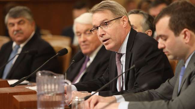 Chris Spear testifying before House committee
