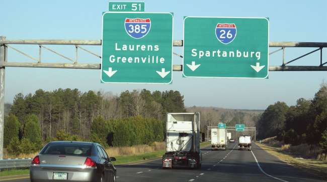 South Carolina Interstate 26