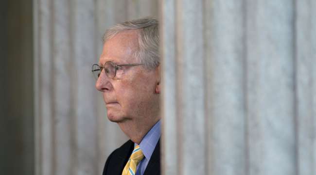 Mitch McConnell is raising doubts about another coronavirus stimulus bill.