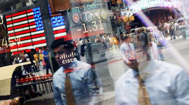 U.S. stocks sank on Sept. 8 to a four-week low.