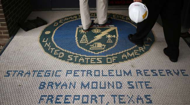 U.S. Department of Energy's Bryan Mound Strategic Petroleum Reserve in Freeport, Texas
