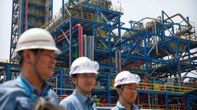Petro plant in China