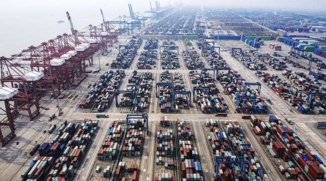 Nansha Port, China