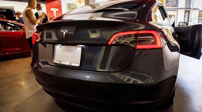 Tesla model 3 sedan