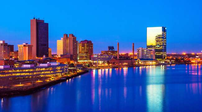 Toledo, Ohio, skyline
