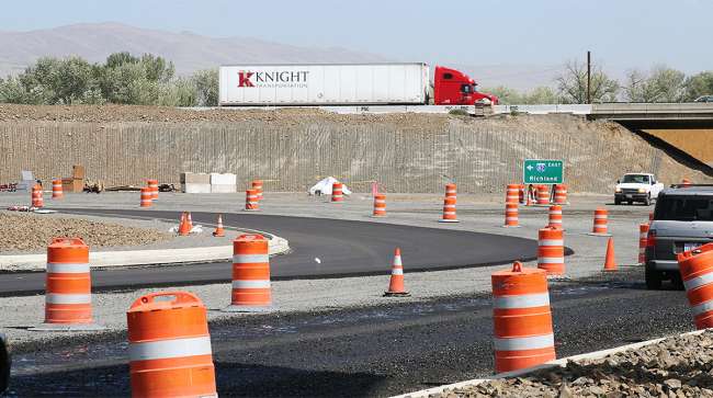Highway construction in Washington