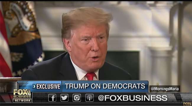 President Trump on Fox Business on March 22, 2019