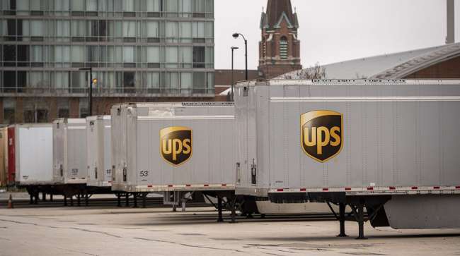 UPS trailers