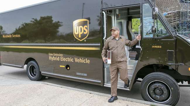 UPS electric vehicle