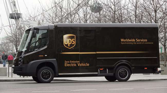 Electric UPS Truck