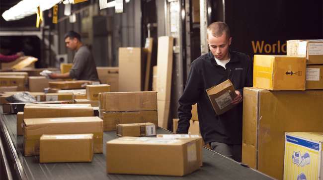 UPS parcels