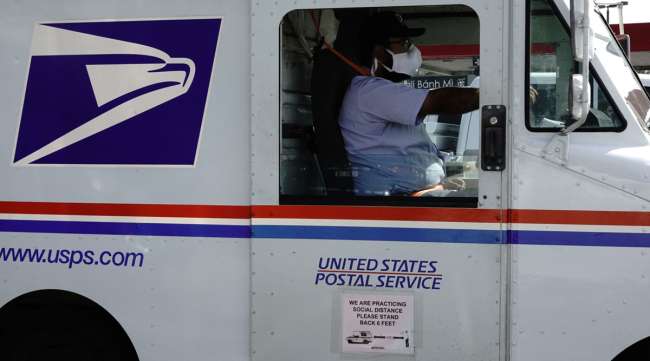 The USPS has settled a suit in Colorado over false voting post cards.