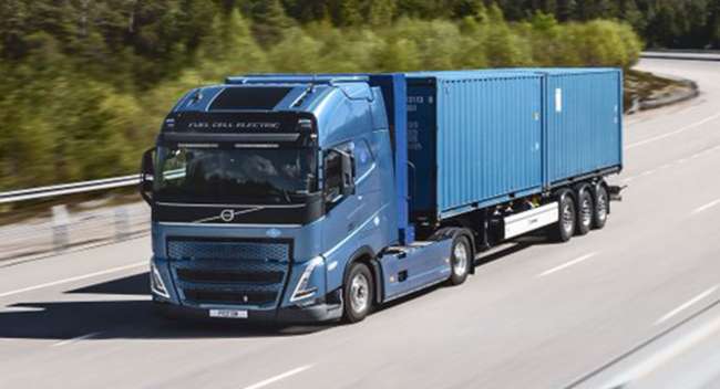 Volvo hydrogen-powered zero-emissions truck