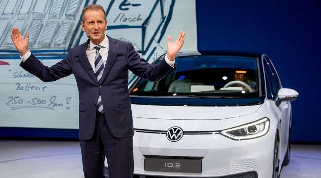 Volkswagen CEO Herbert Diess