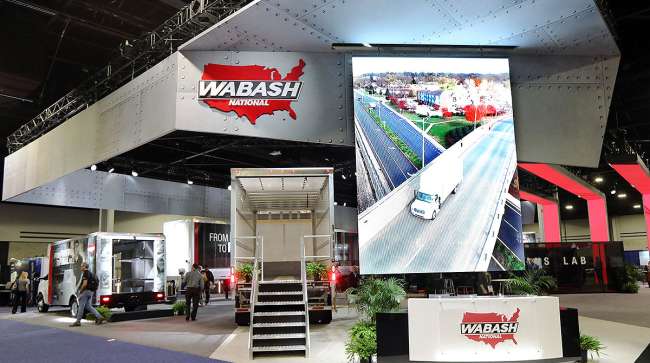Wabash booth at 2019 NACV