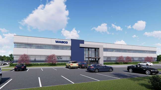 Rendering of New Wabco Headquarters