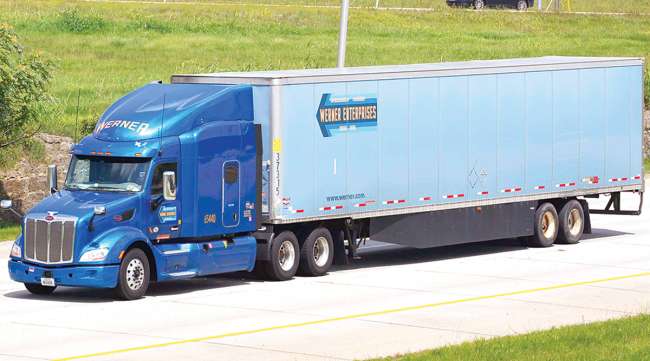 Werner Enterprises Inc. truck